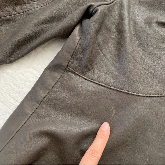 Allsaints Spitalfields Women's Leather Twist Knot Hyde Jacket - Picture 11 of 13
